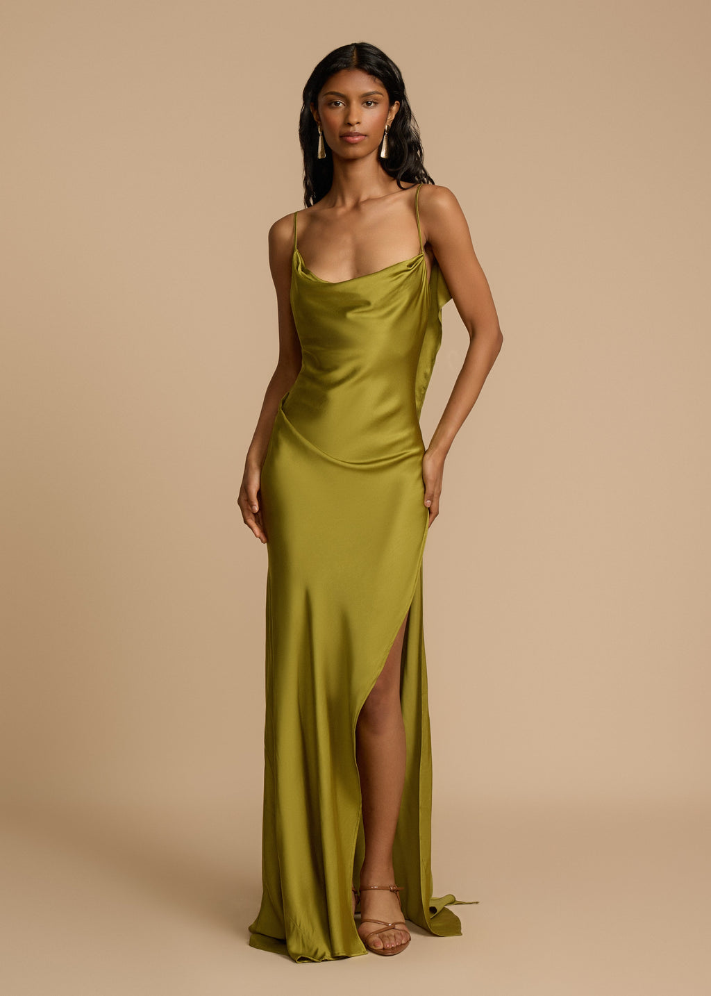 VESTIDO ODESSA PISTACHO