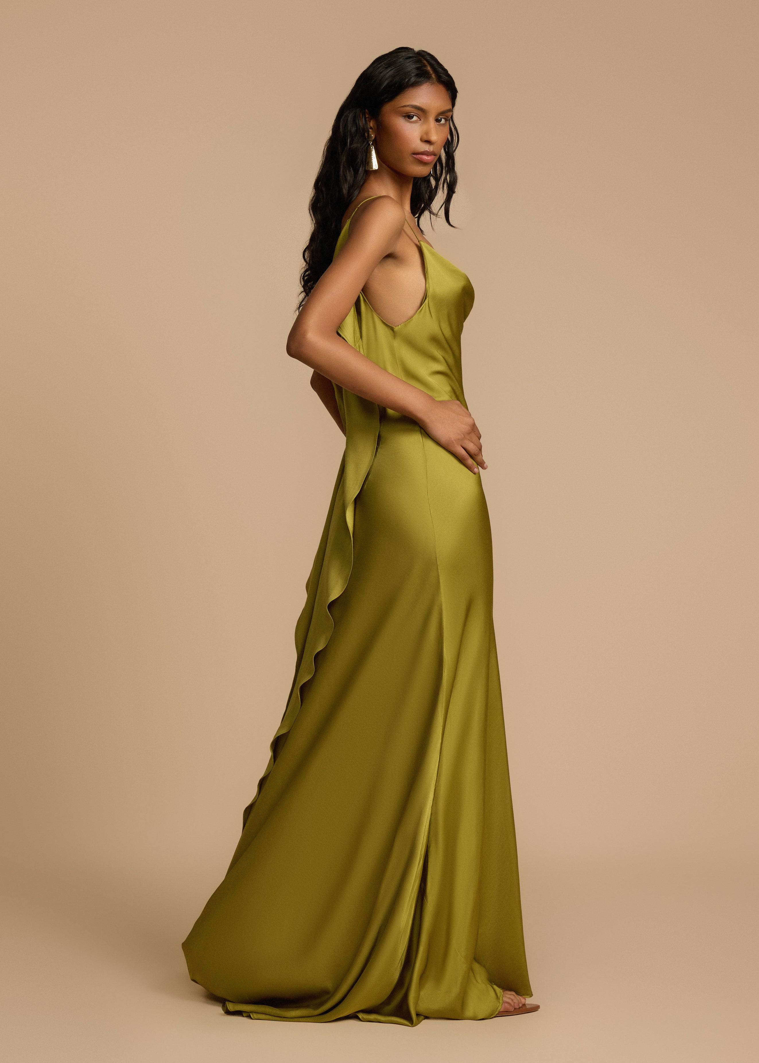 VESTIDO ODESSA PISTACHO