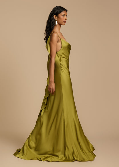 ODESSA DRESS PISTACHIO