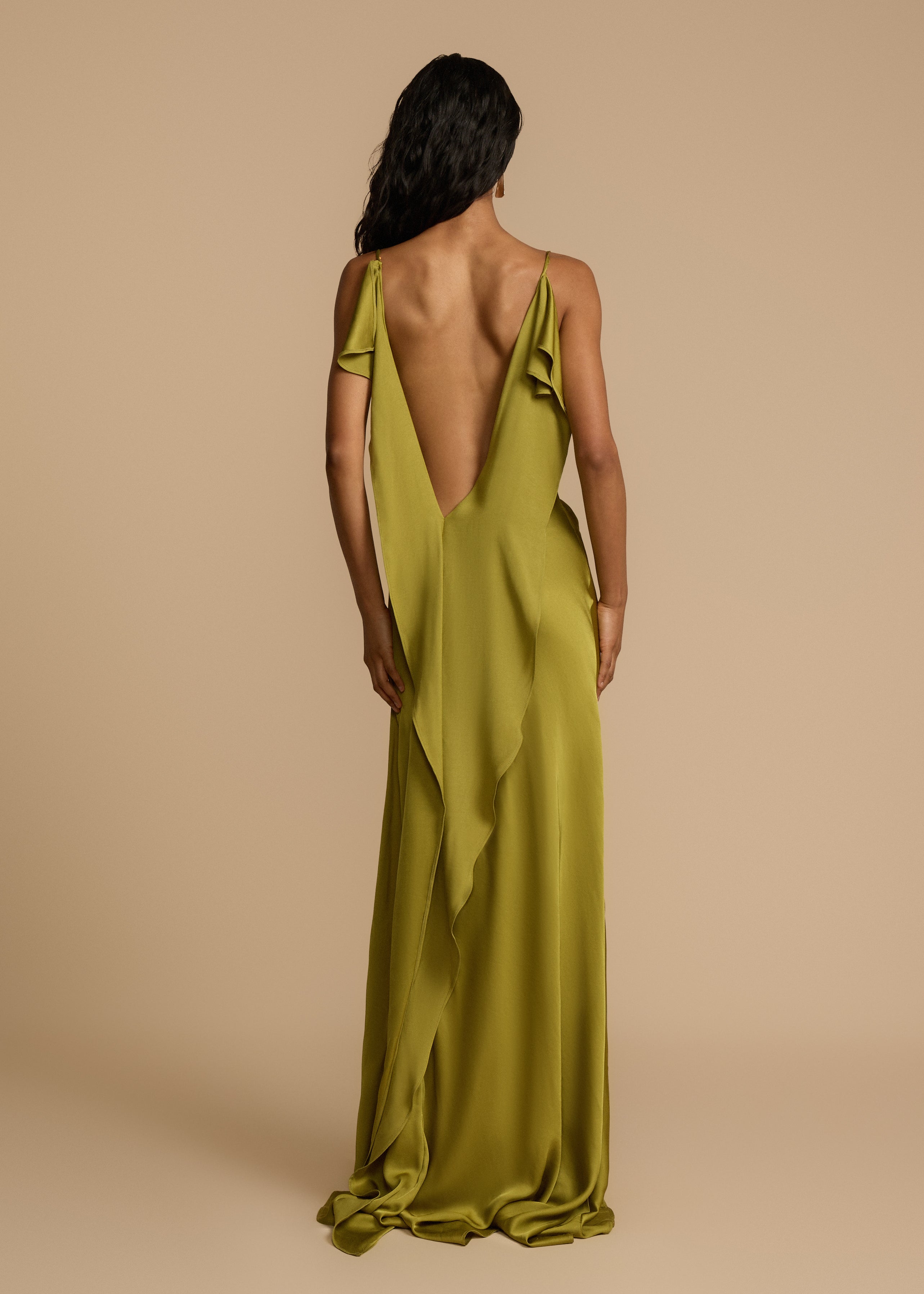 VESTIDO ODESSA PISTACHO