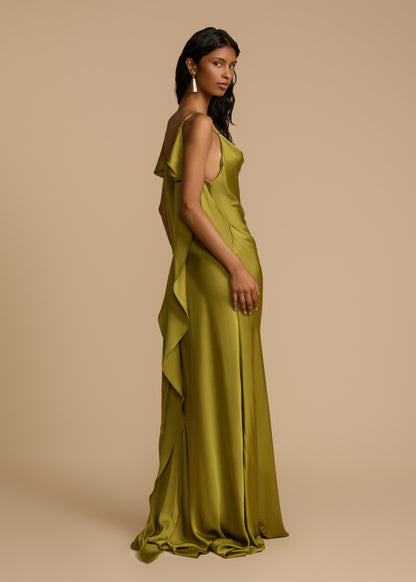 ODESSA DRESS PISTACHIO