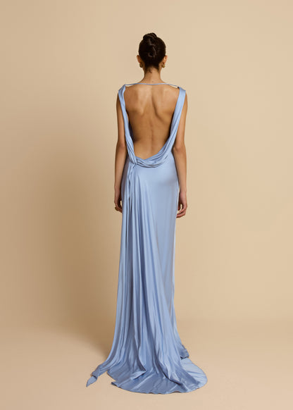 DARCY DRESS SKY BLUE