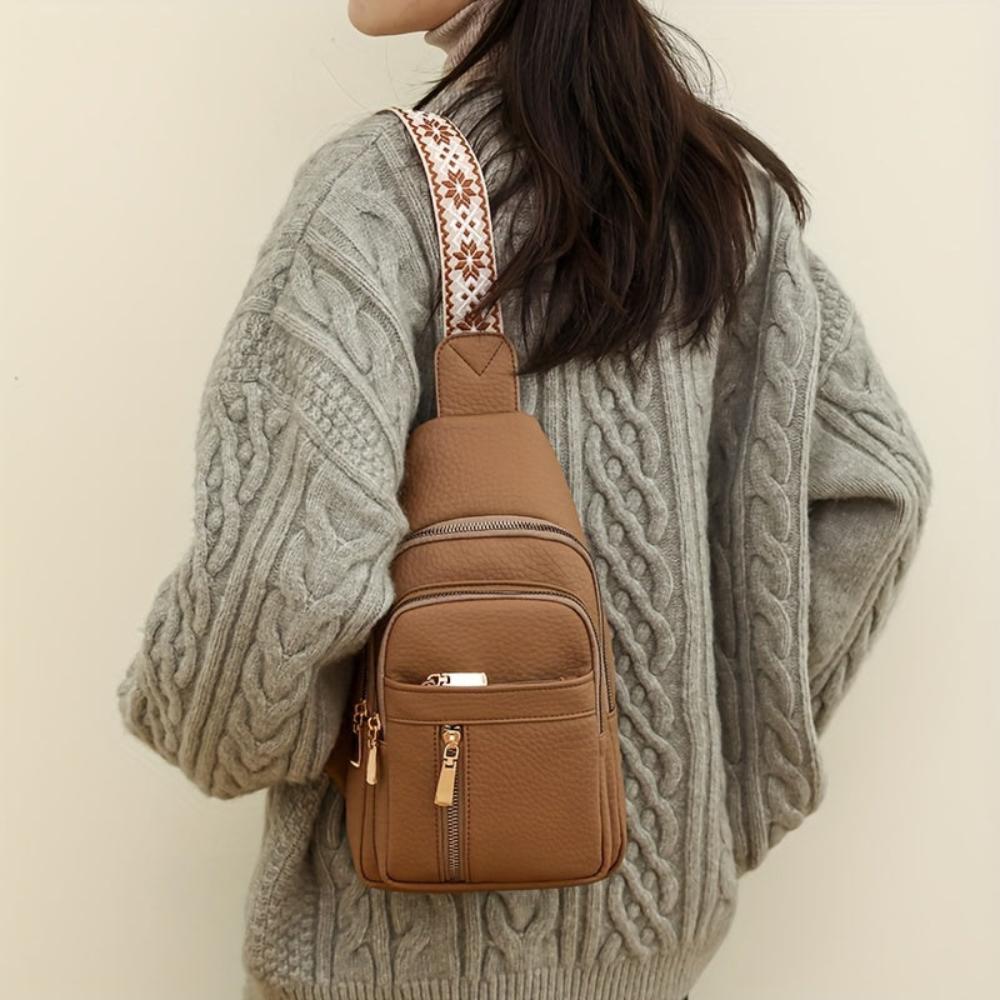 Hazel™ | Riñonera Vintage Estilo Pecho
