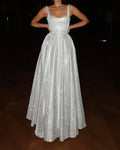 El Maxi Vestido Brillante Scarlett