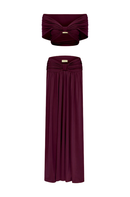 ALESSIA TOP PLUM