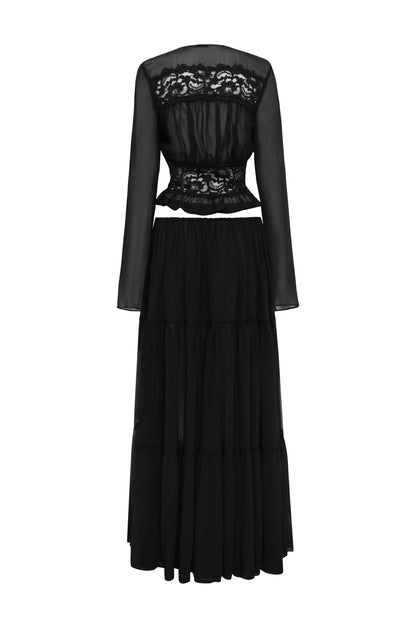 ALESSANDRA SKIRT BLACK