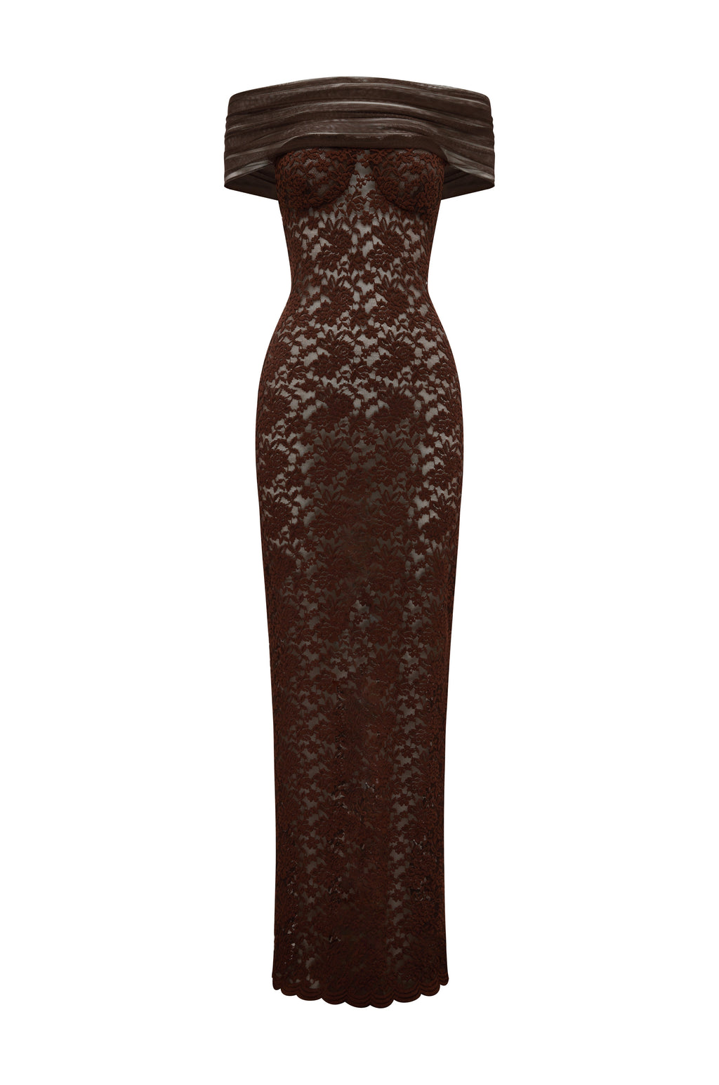 VESTIDO MILANA CHOCOLATE