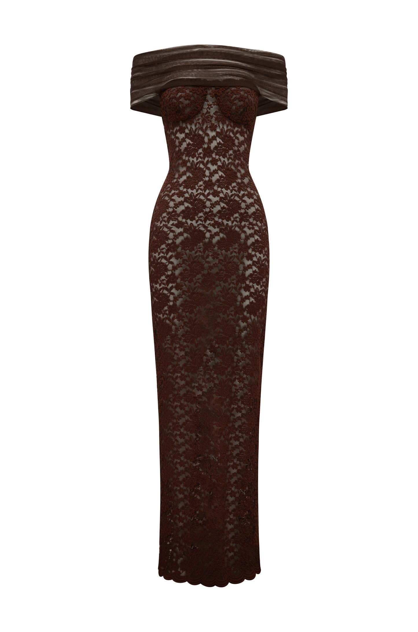 MILANA DRESS CHOCOLATE