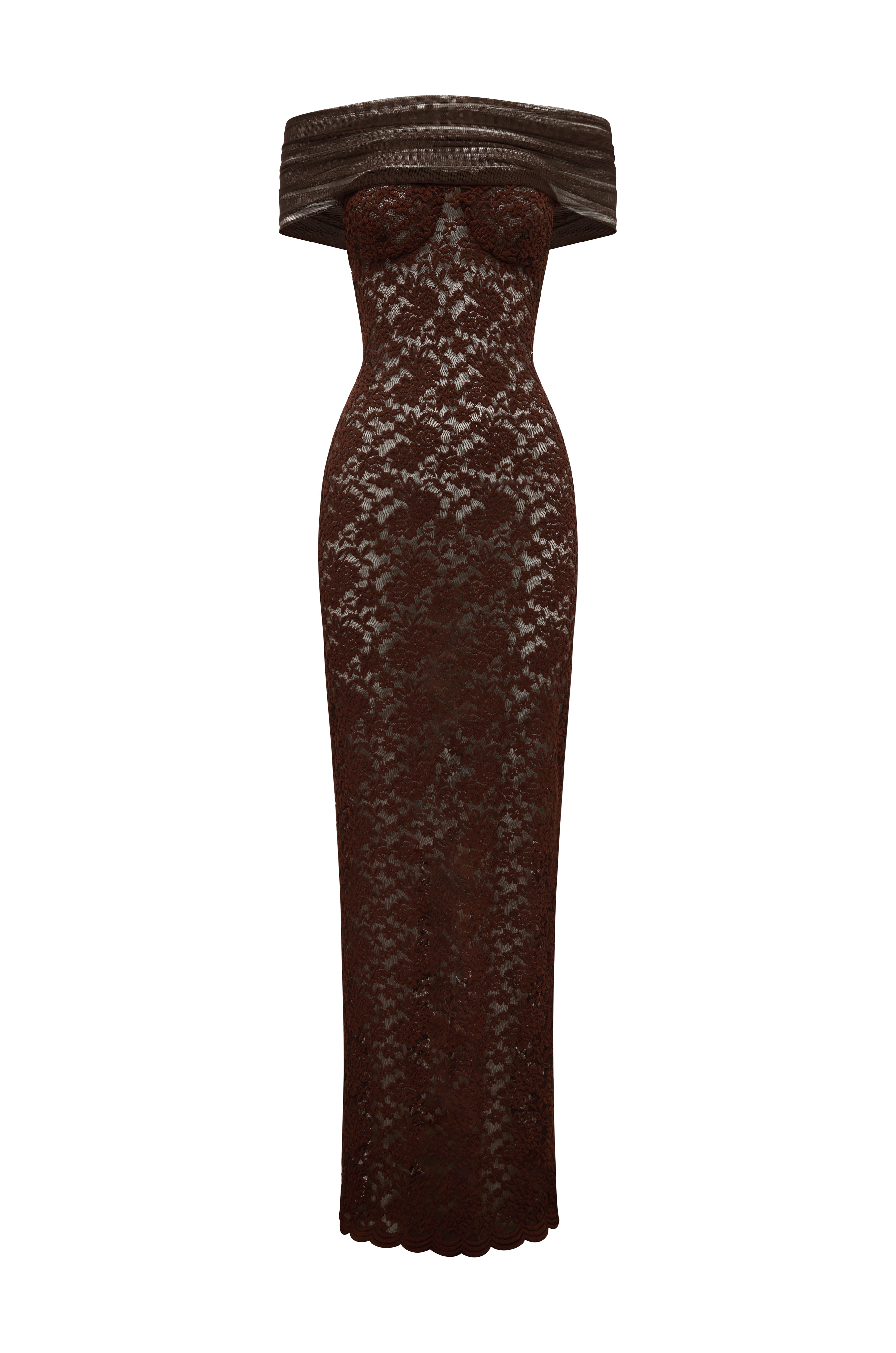 VESTIDO MILANA CHOCOLATE
