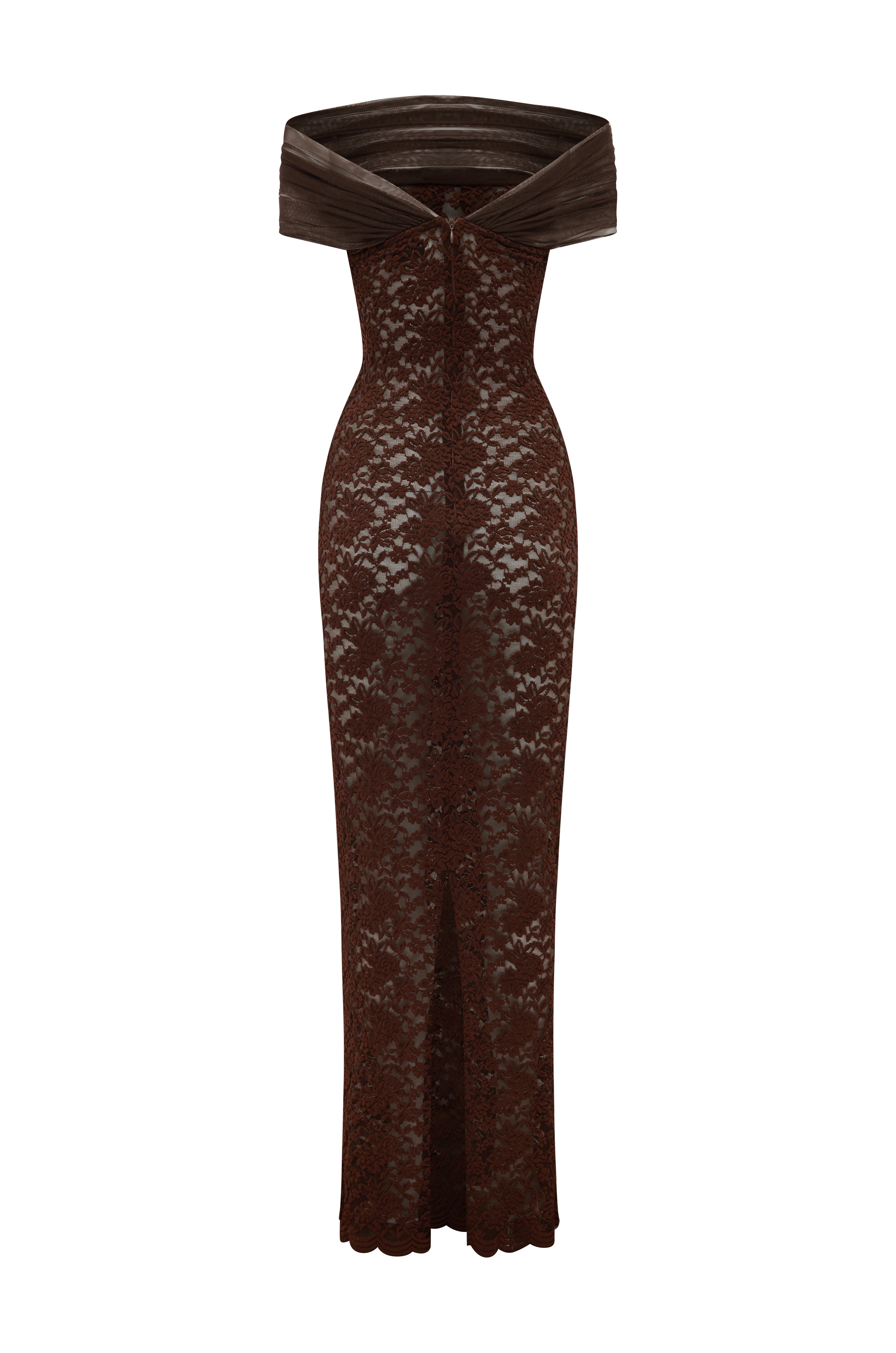 VESTIDO MILANA CHOCOLATE