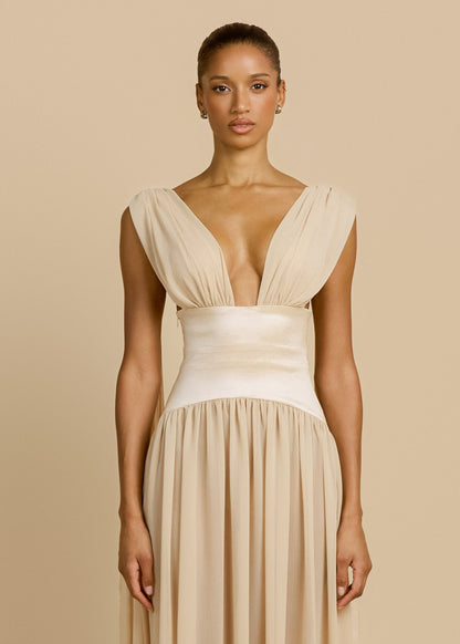 RAMONA DRESS CHAMPAGNE