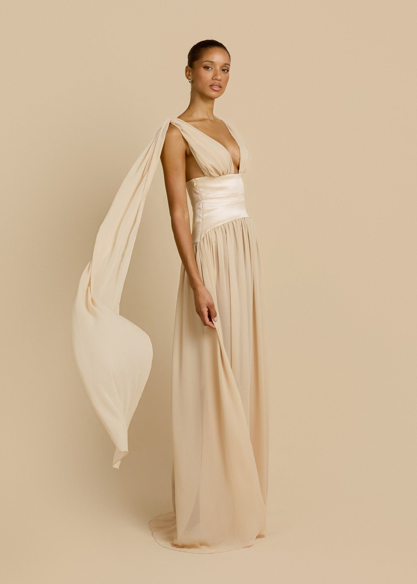 RAMONA DRESS CHAMPAGNE