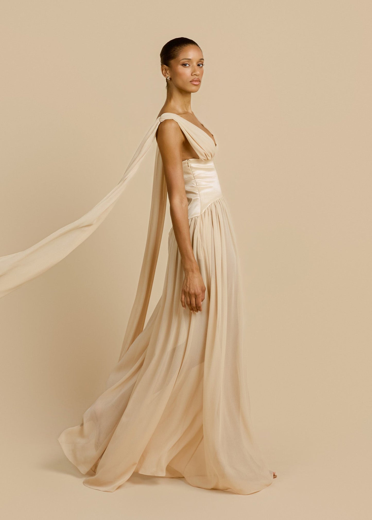 RAMONA DRESS CHAMPAGNE