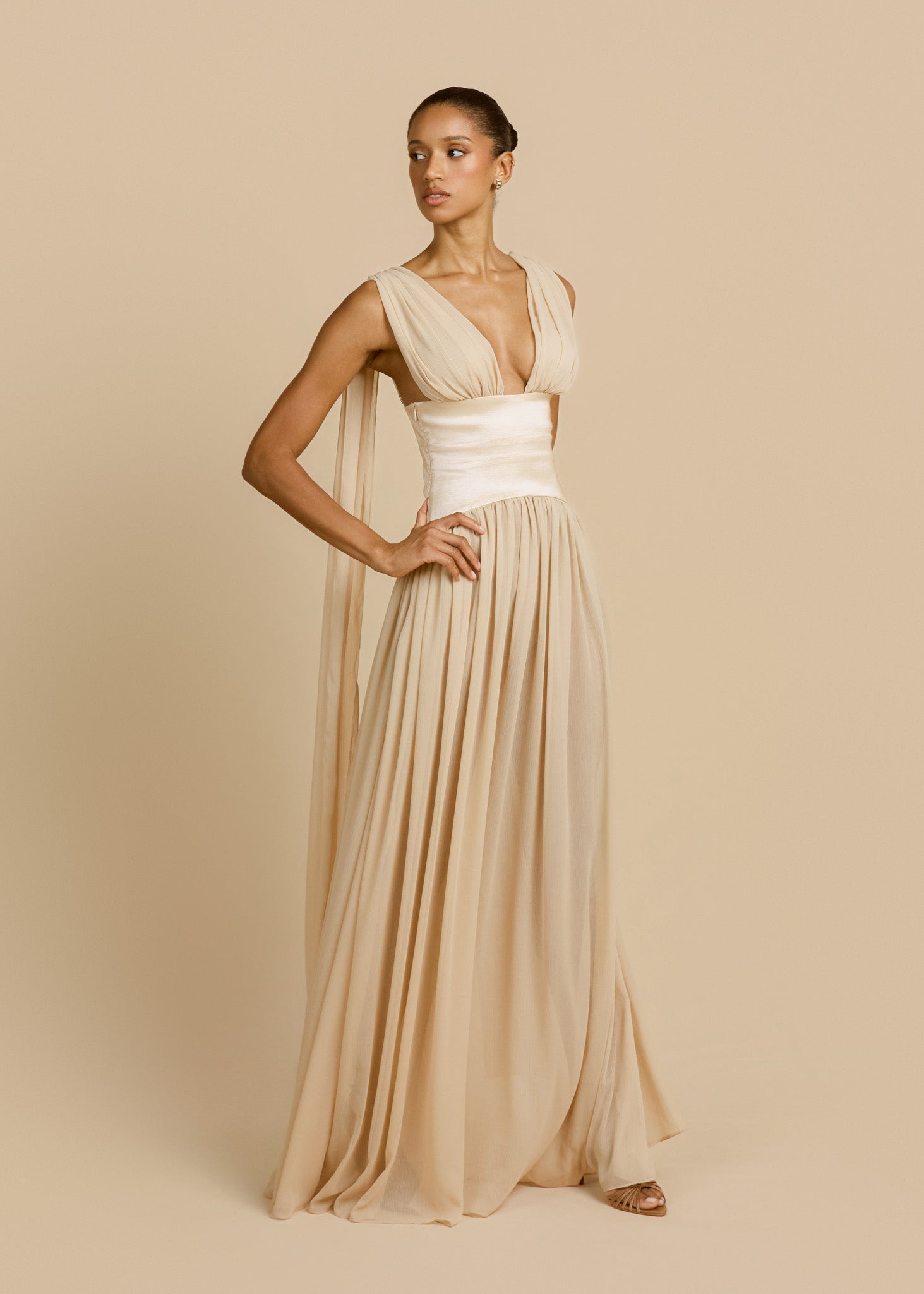 VESTIDO RAMONA CHAMPÁN