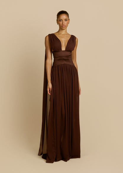 RAMONA DRESS CACAO