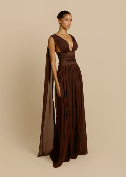 RAMONA DRESS CACAO