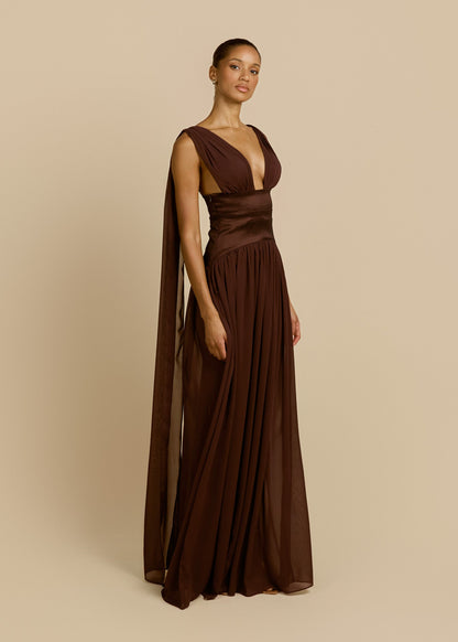 RAMONA DRESS CACAO