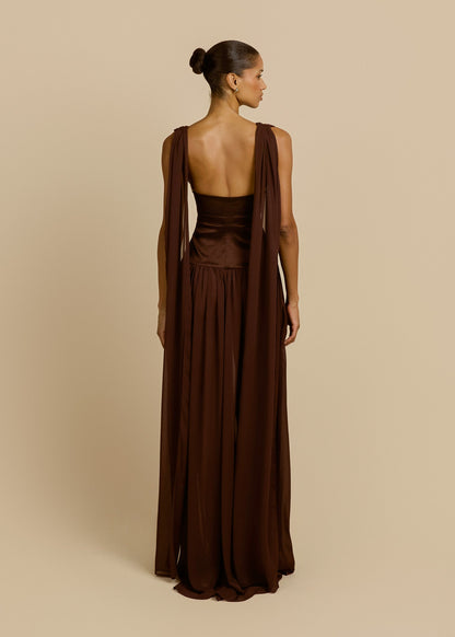 RAMONA DRESS CACAO