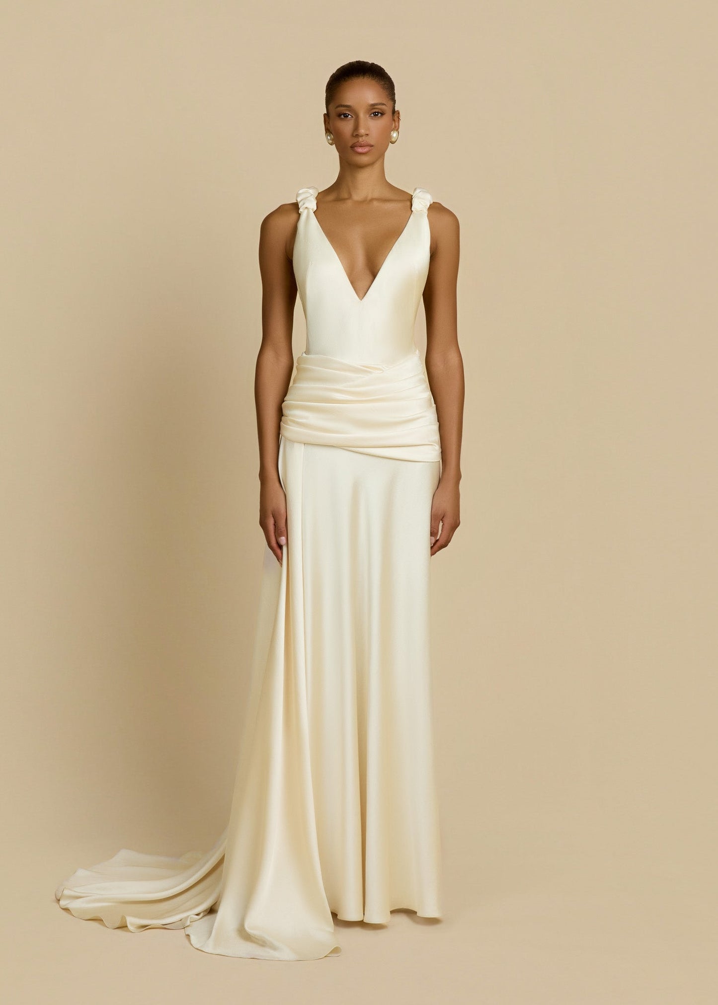 MADALENA DRESS CREAM