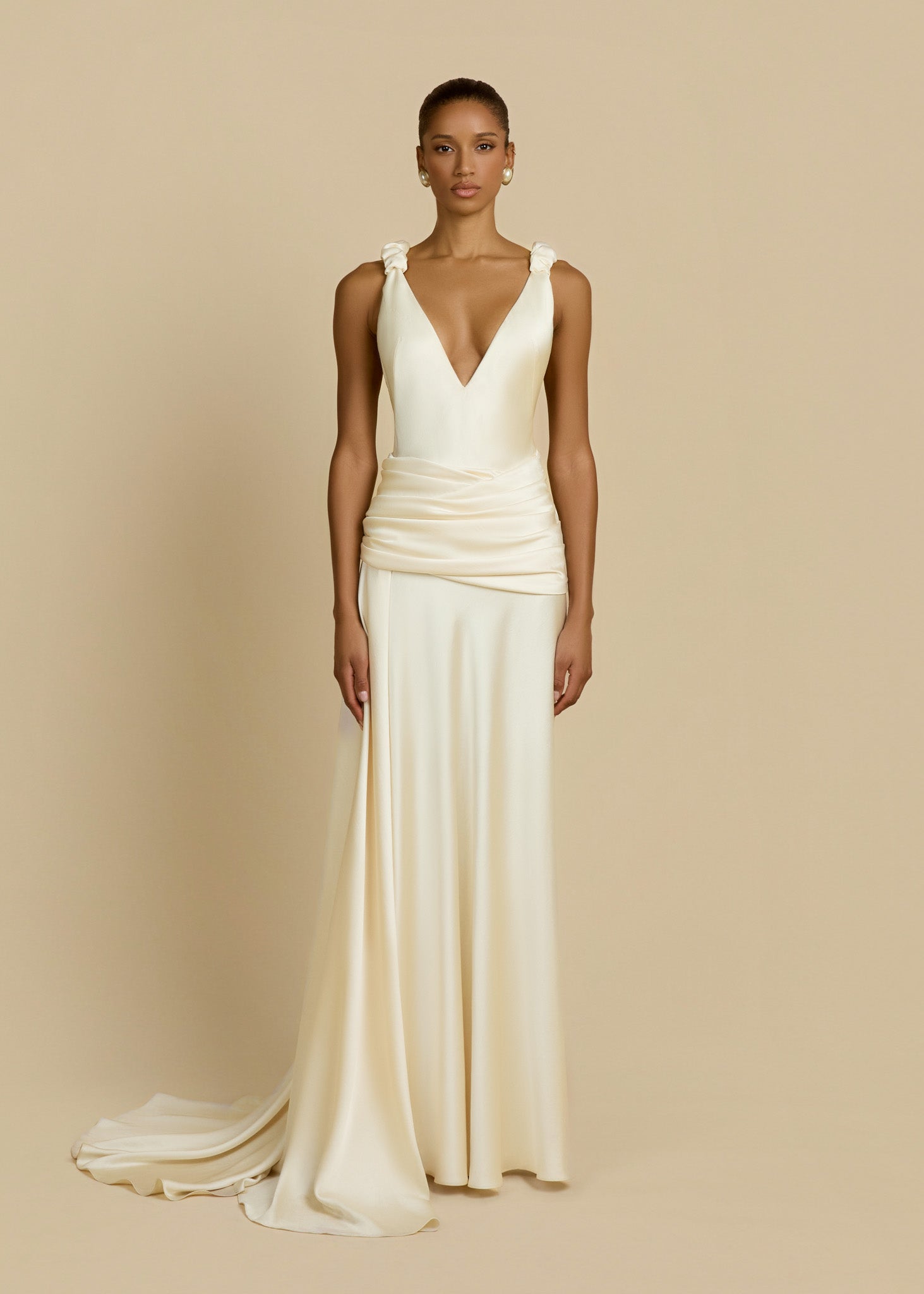 VESTIDO MADALENA CREMA