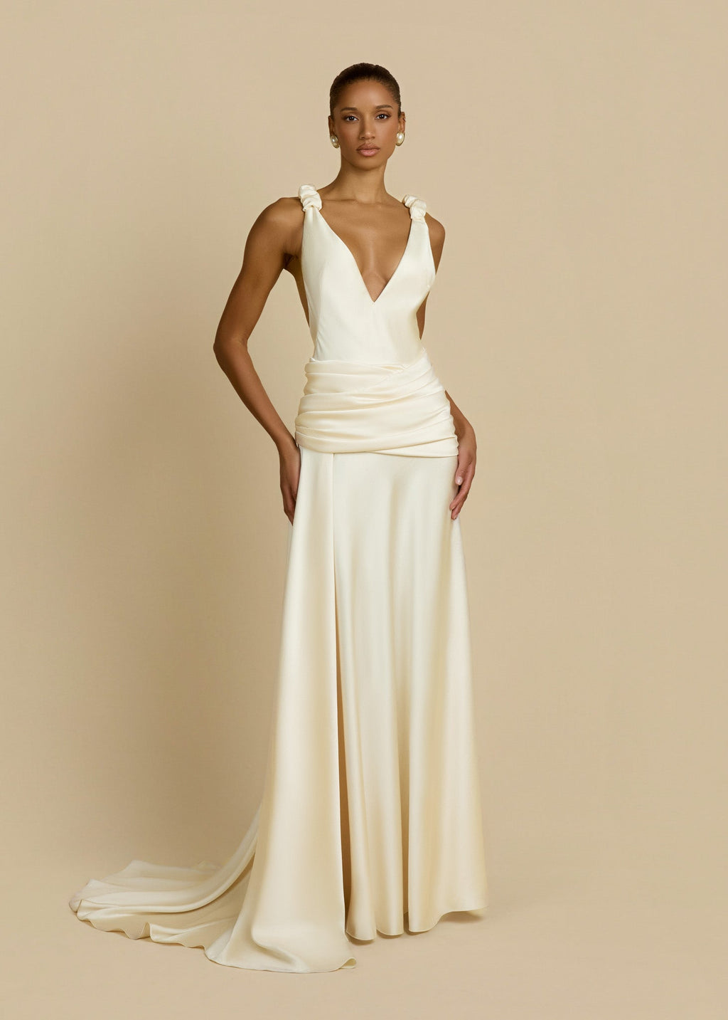 VESTIDO MADALENA CREMA