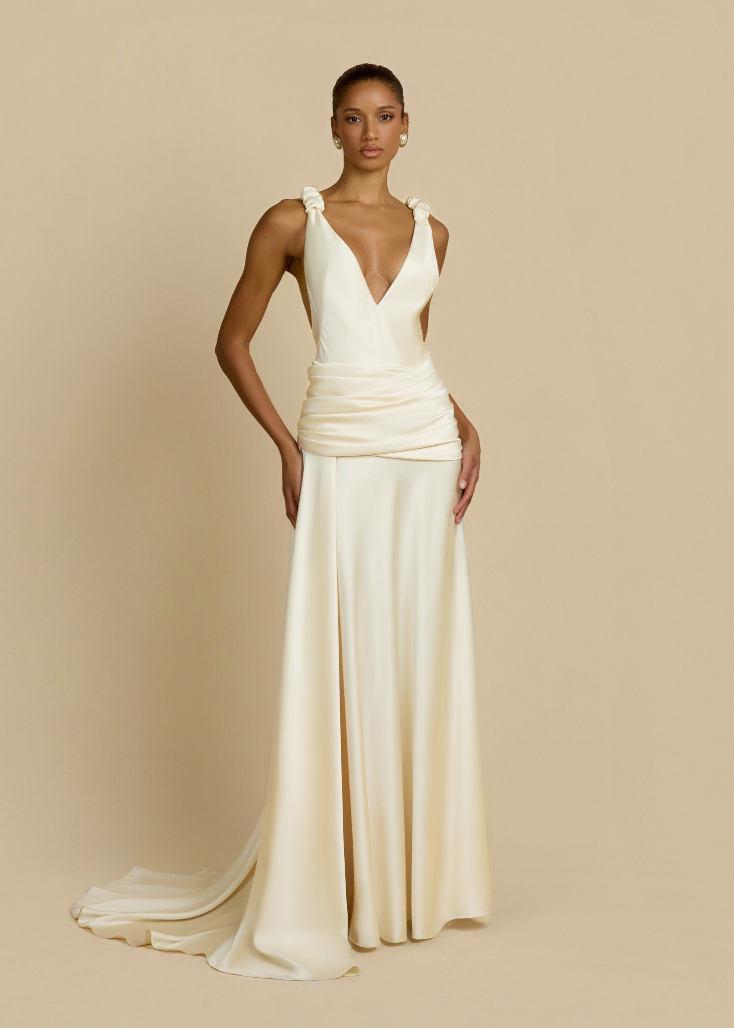 VESTIDO MADALENA CREMA