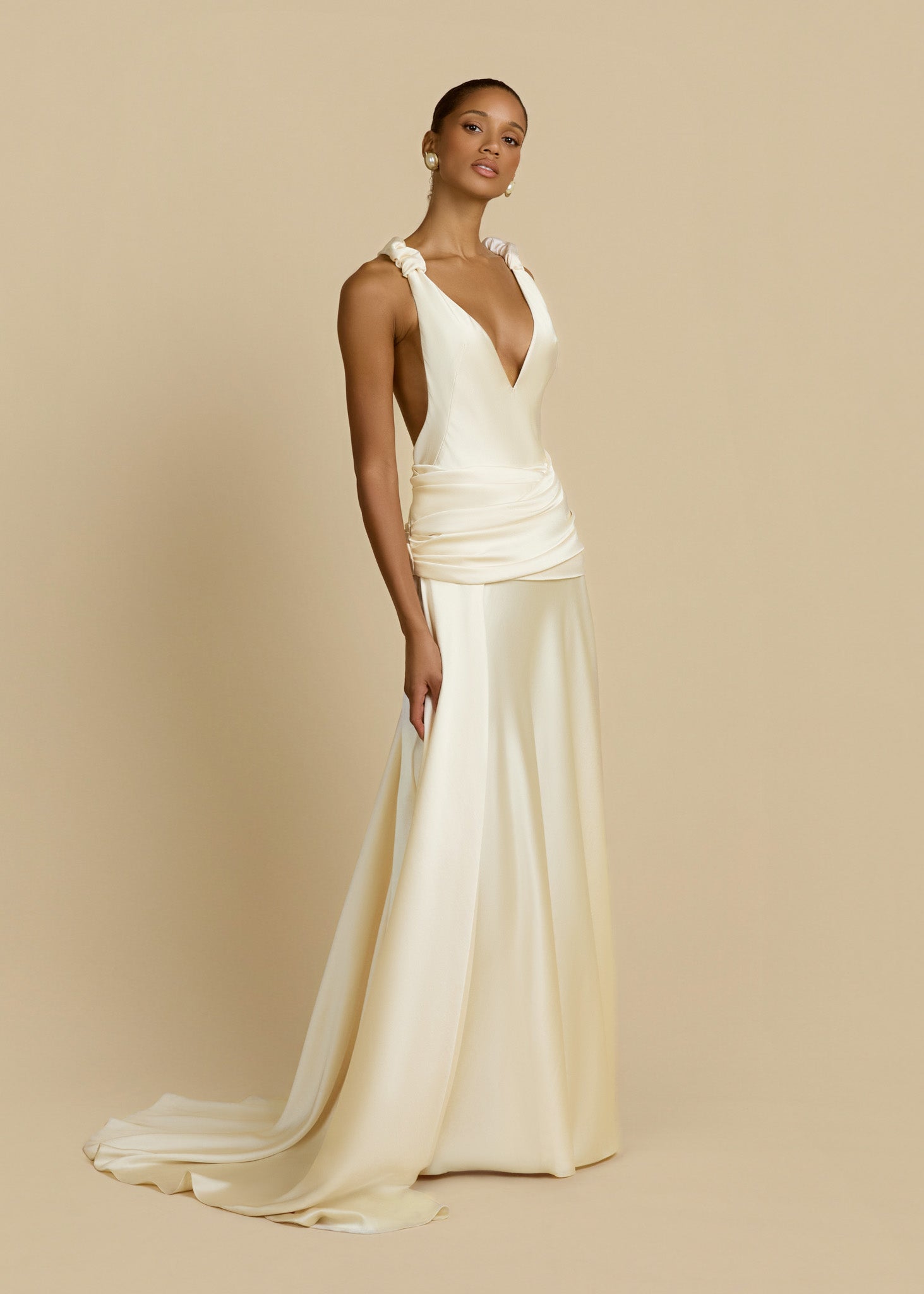 VESTIDO MADALENA CREMA