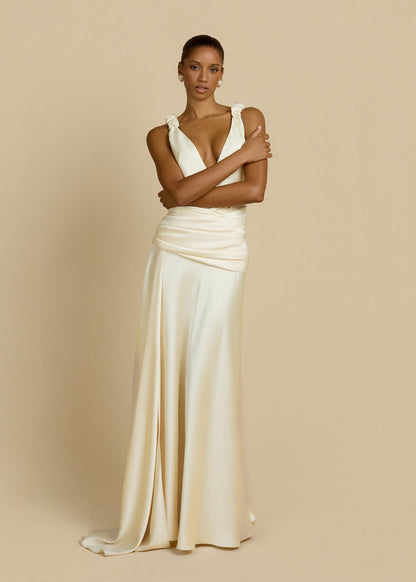 MADALENA DRESS CREAM