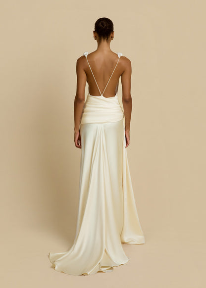 MADALENA DRESS CREAM
