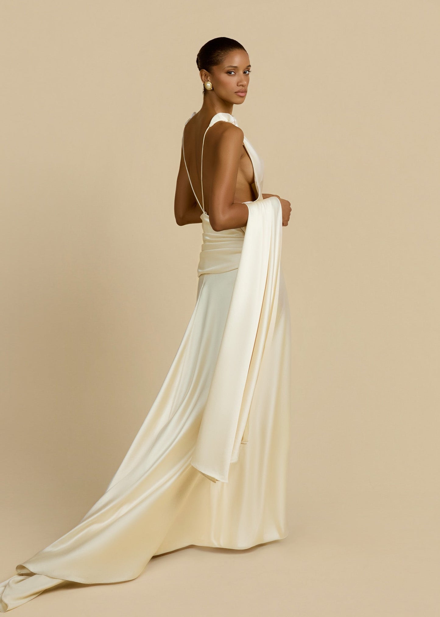 MADALENA DRESS CREAM