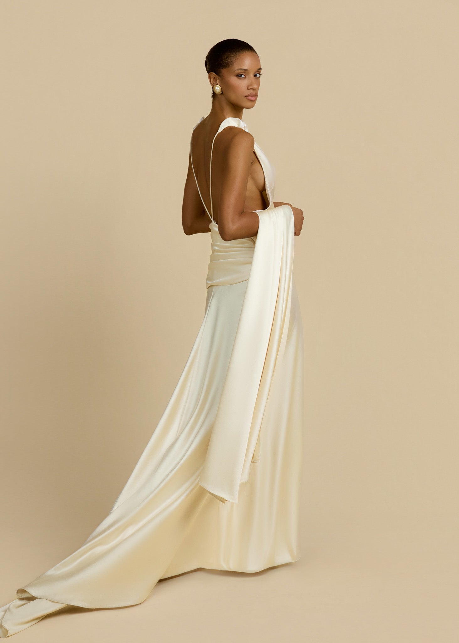 VESTIDO MADALENA CREMA