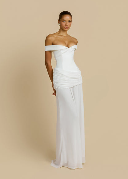 PERLA DRESS IVORY