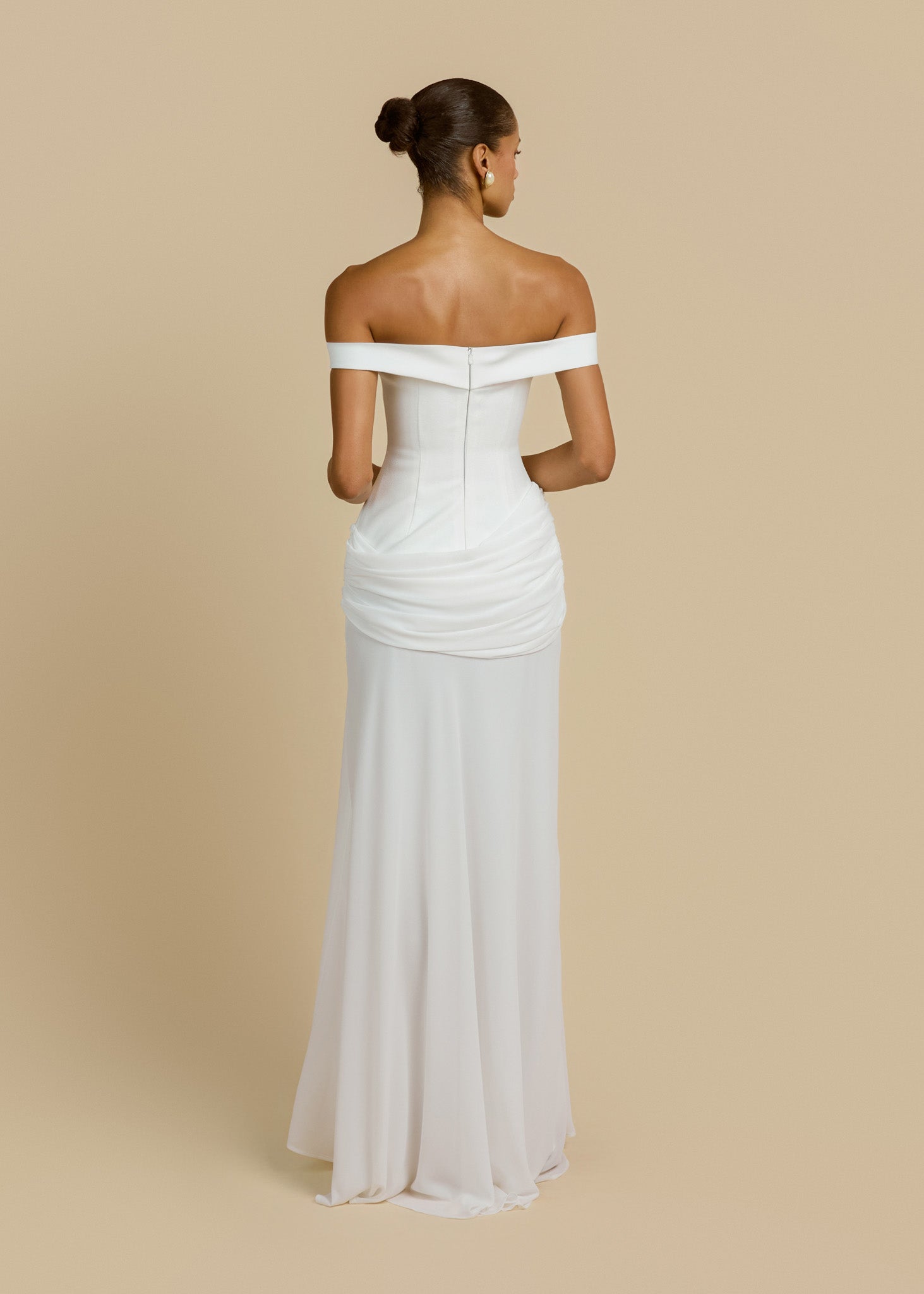 VESTIDO PERLA MARFIL