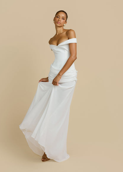 PERLA DRESS IVORY