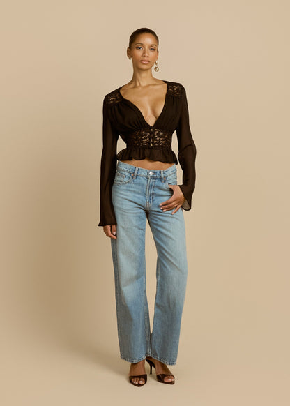 ALESSANDRA TOP BLACK