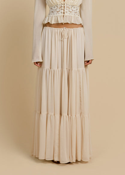ALESSANDRA SKIRT IVORY