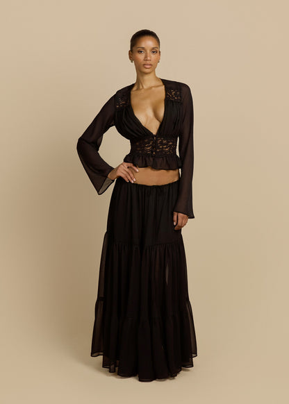 ALESSANDRA TOP BLACK