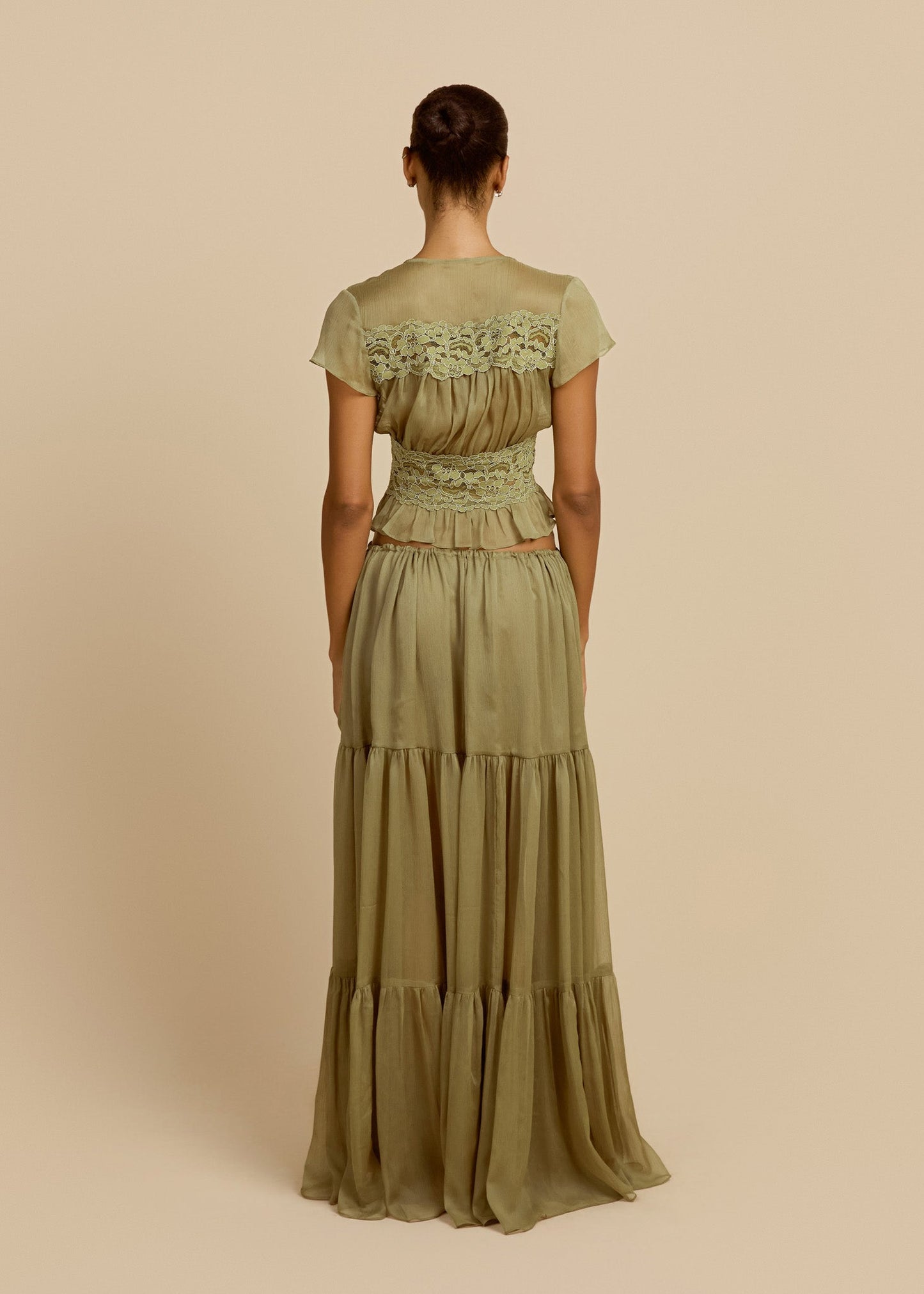 SABRINA SKIRT PISTACHIO