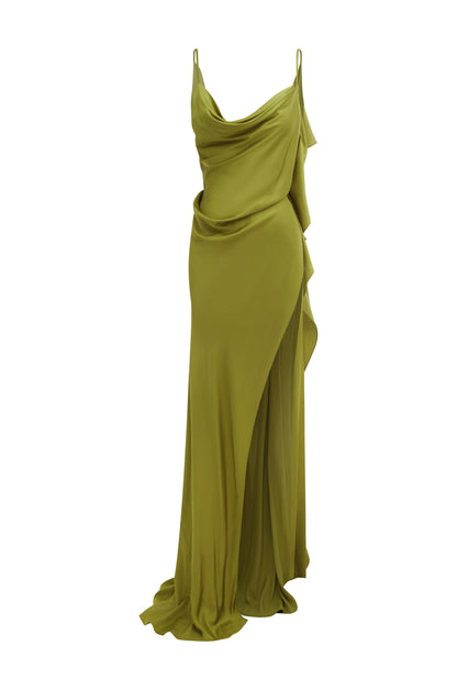 ODESSA DRESS PISTACHIO