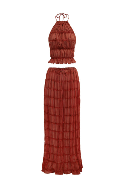 JULIETTE SKIRT RED