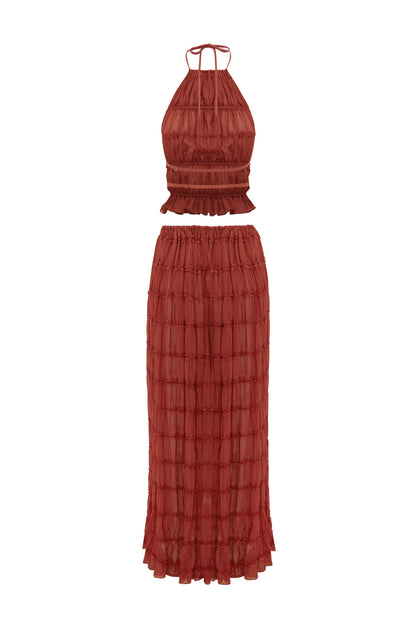 JULIETTE HALTER RED