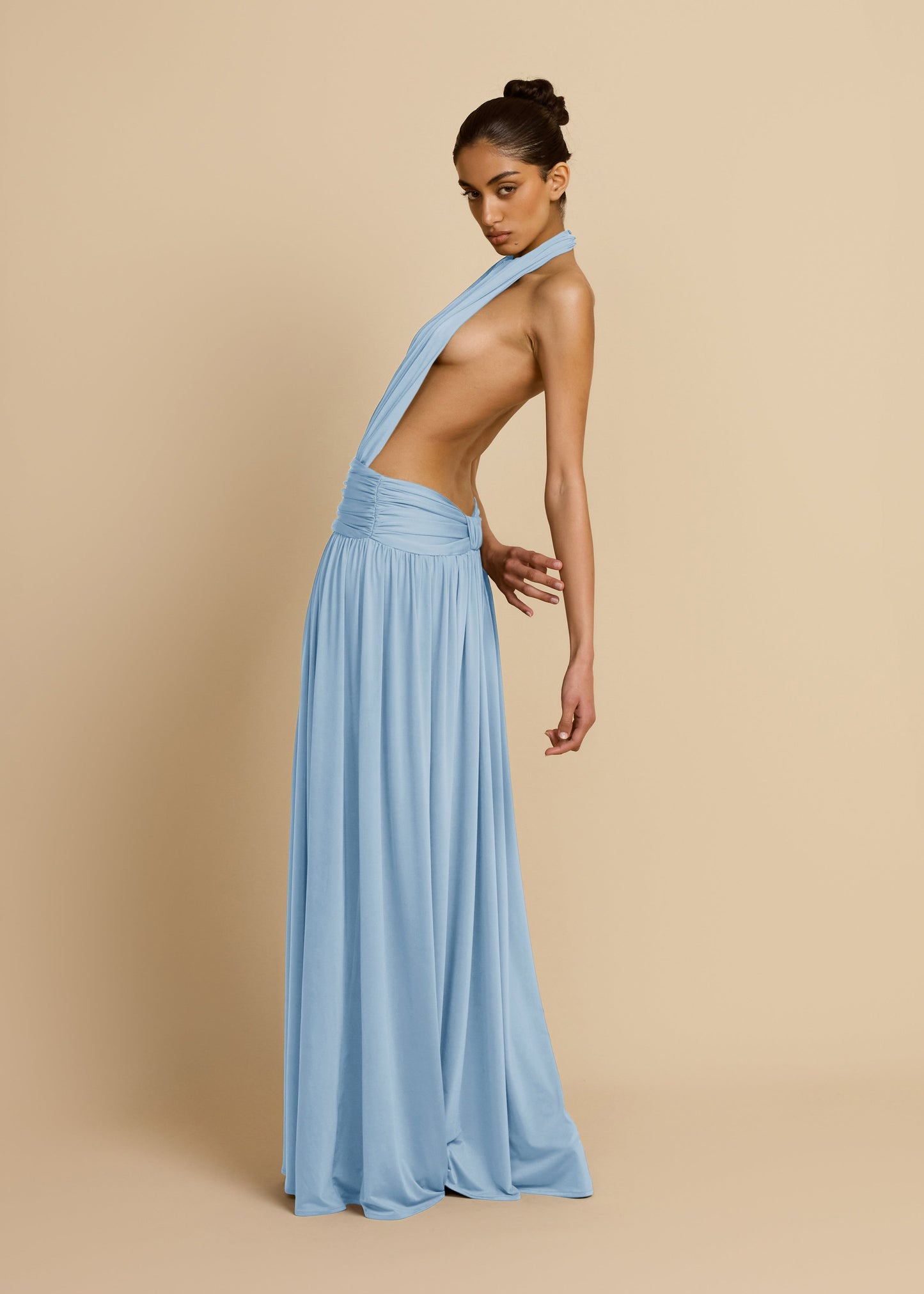 SANTINA DRESS SKY BLUE