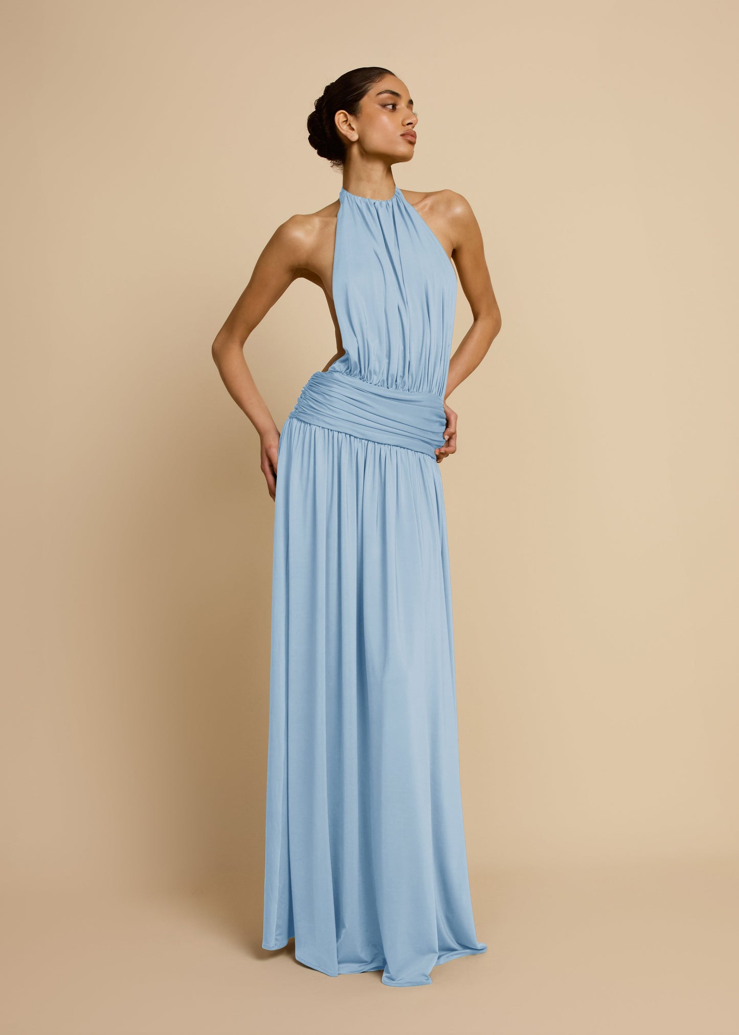 SANTINA DRESS SKY BLUE
