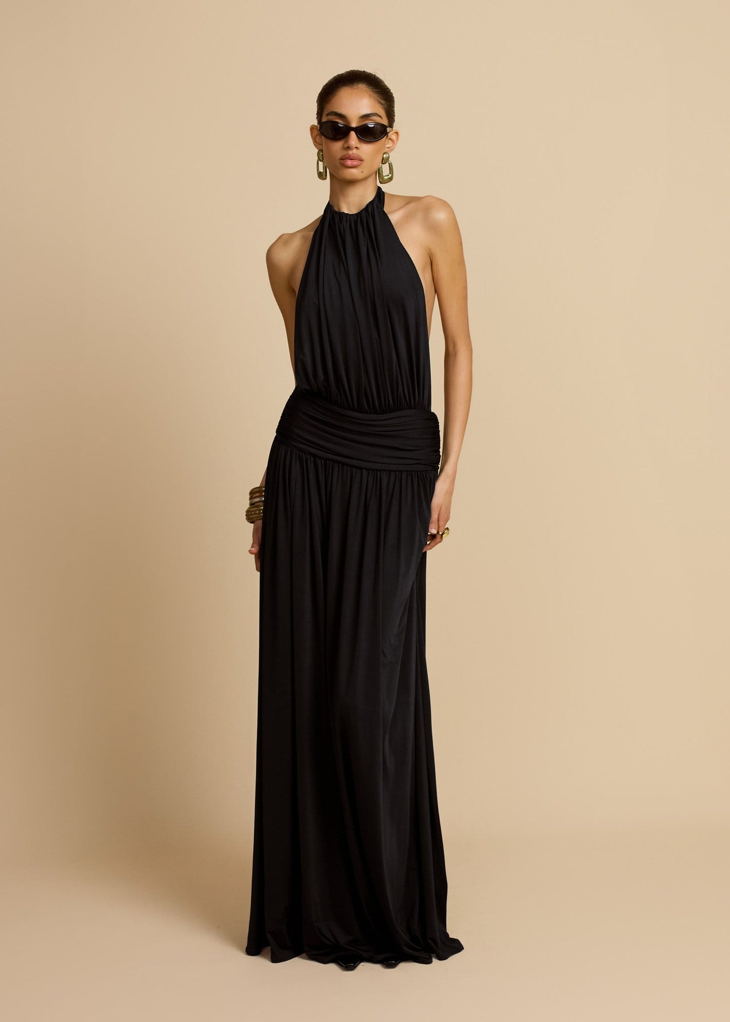 SANTINA DRESS BLACK