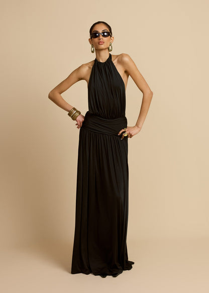 SANTINA DRESS BLACK