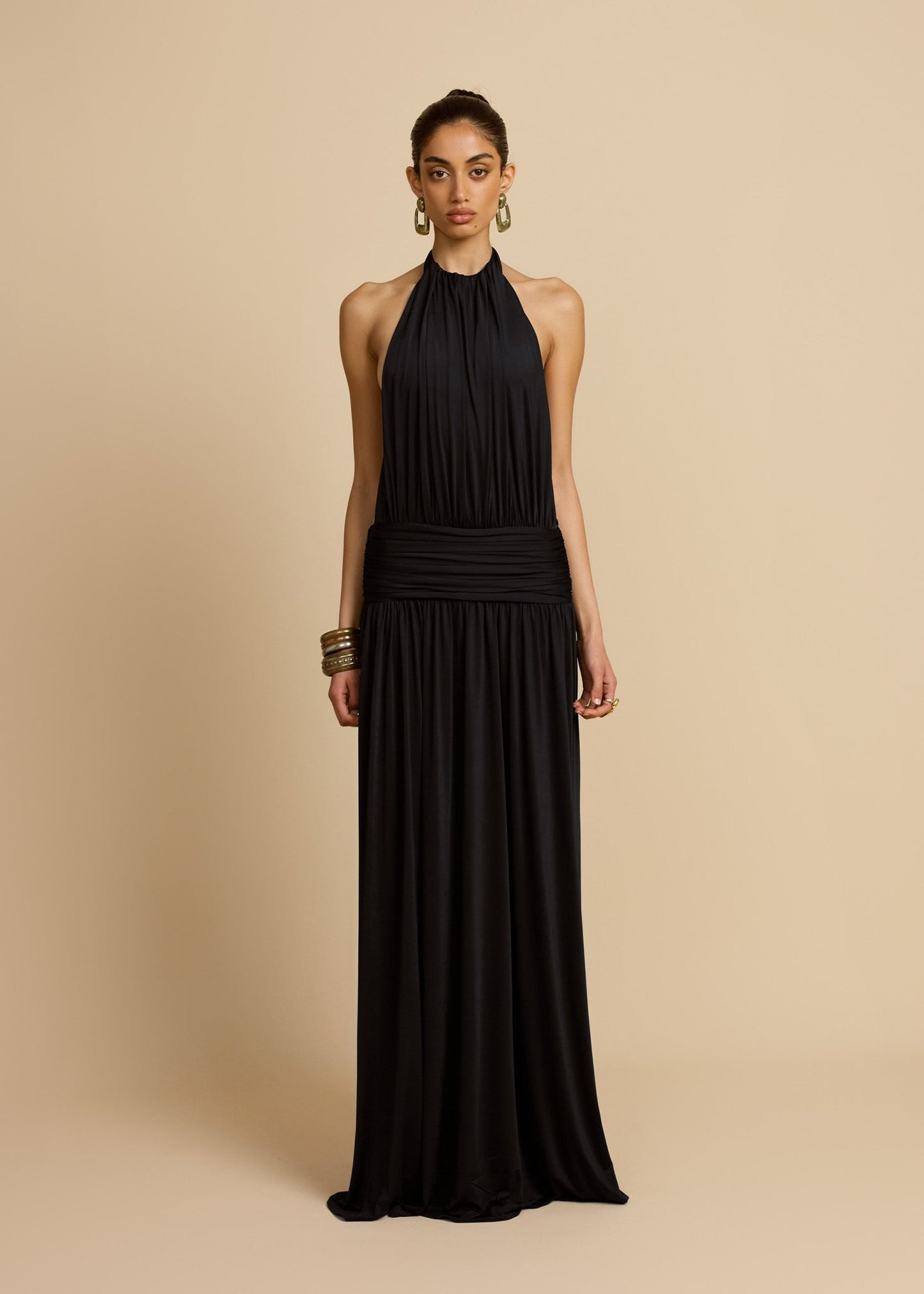 SANTINA DRESS BLACK