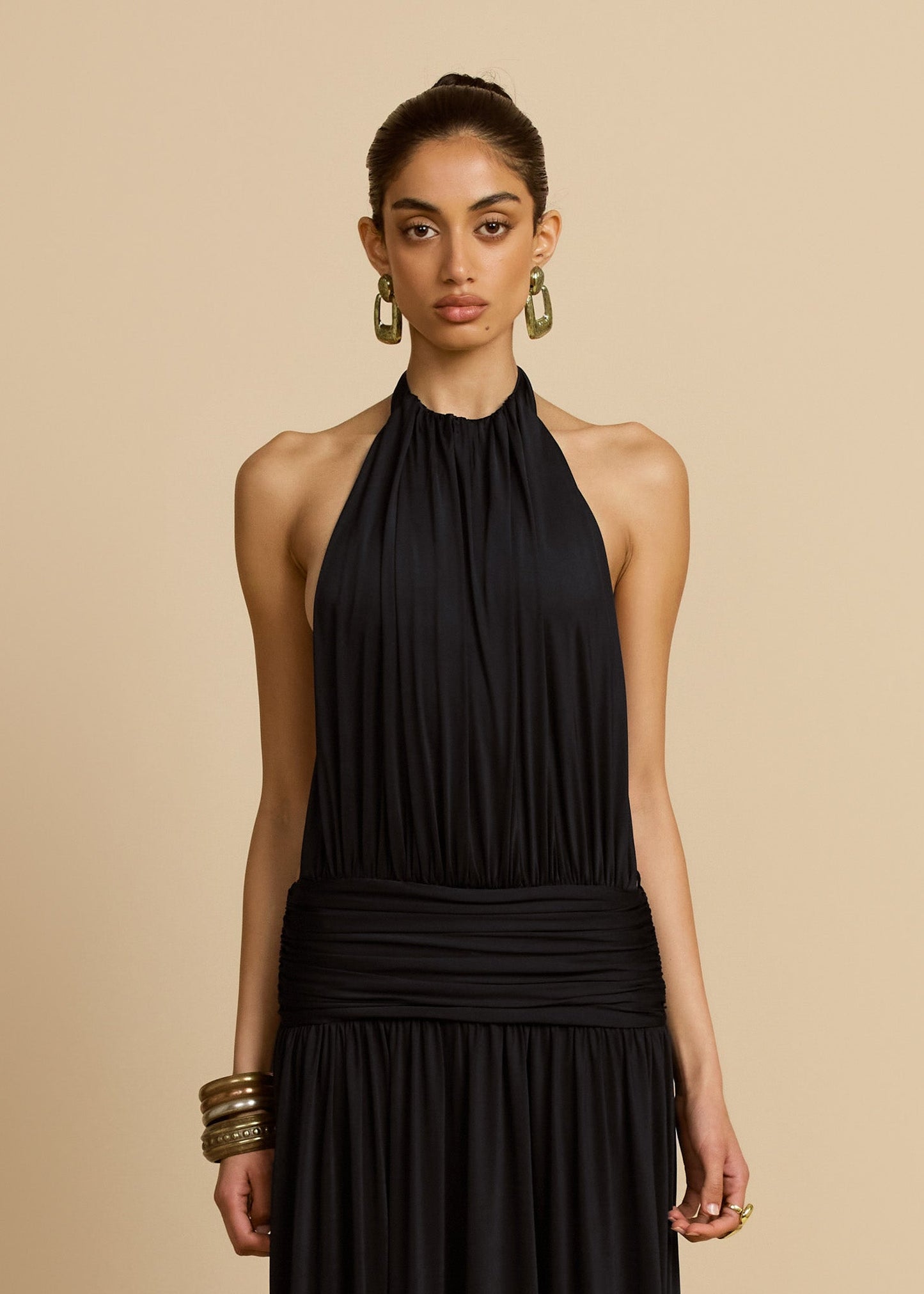 SANTINA DRESS BLACK