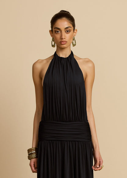 SANTINA DRESS BLACK