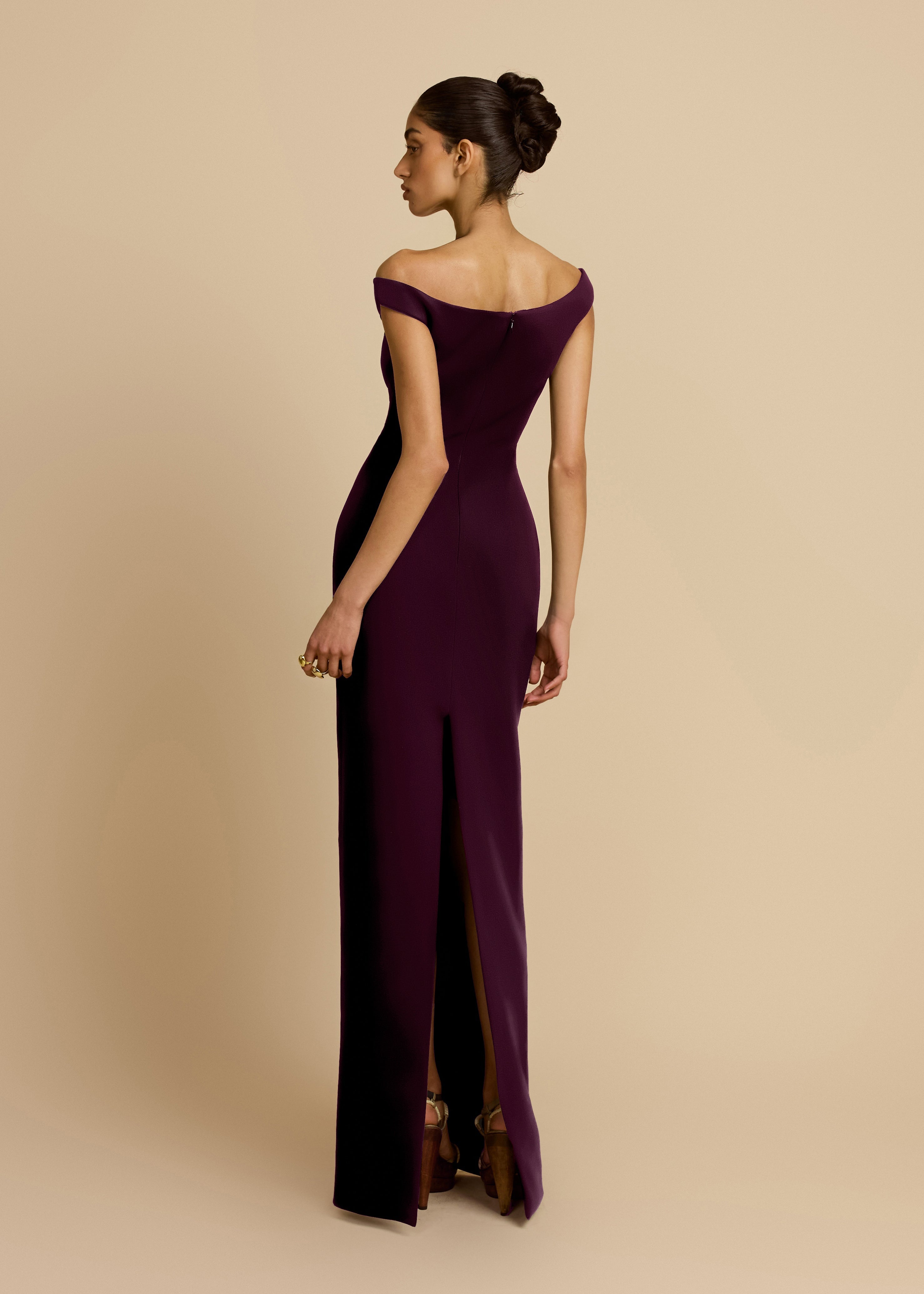 VESTIDO ELLERY CIRUELA