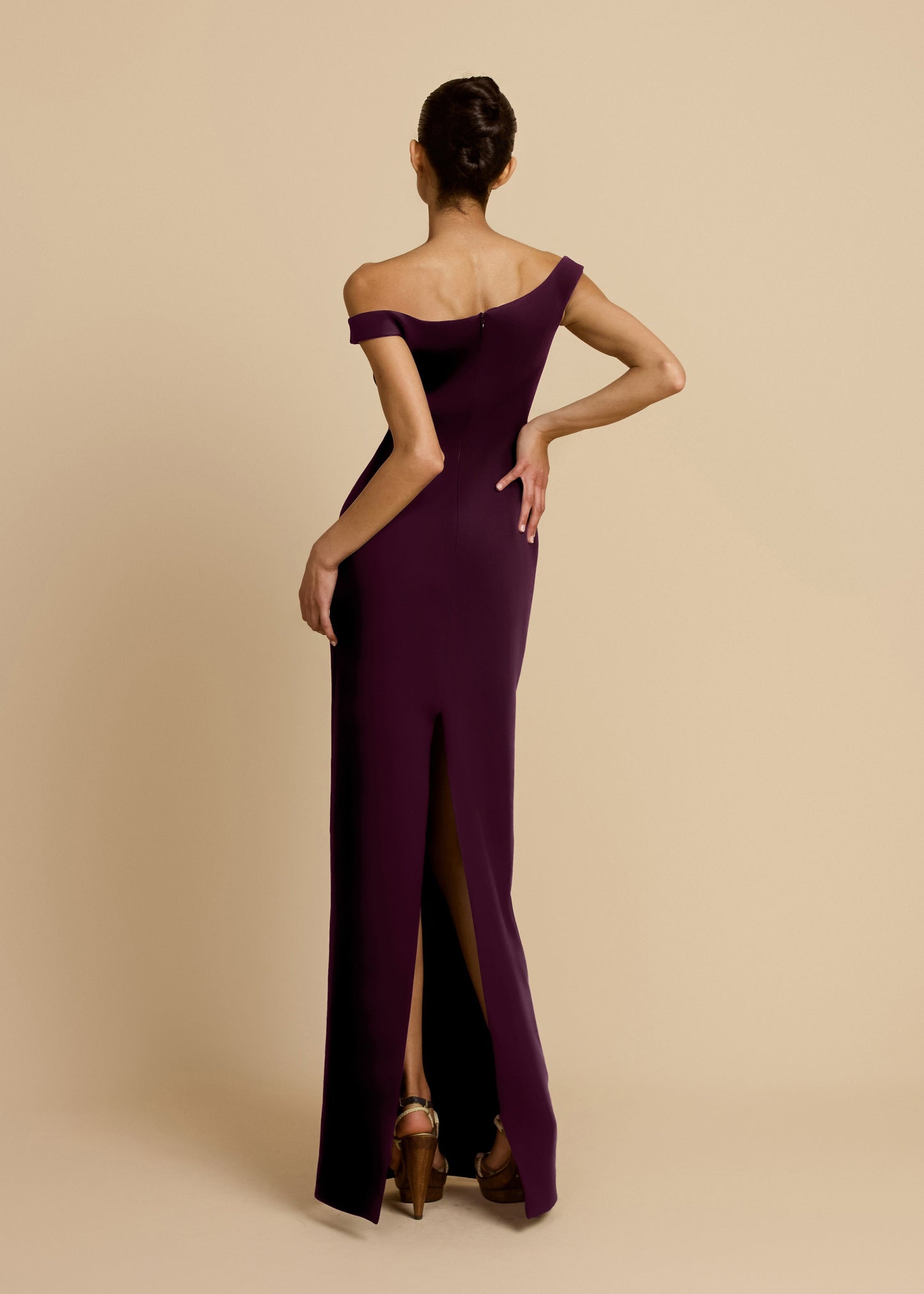 ELLERY DRESS PLUM